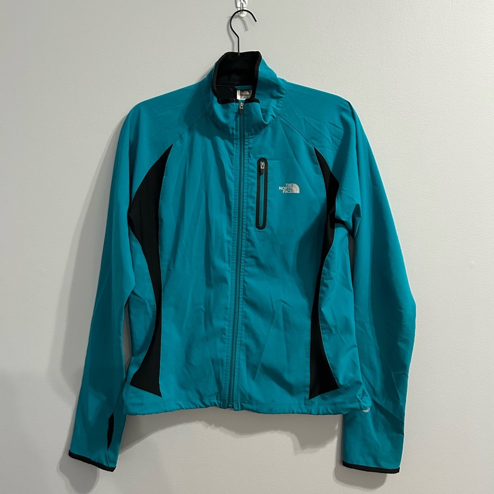 The North Face Women's Turquoise and Black  Lightweight Jacket